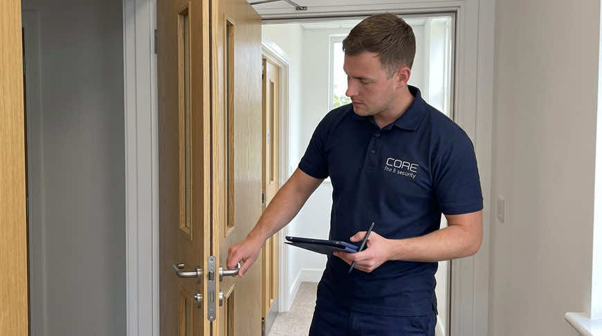 Fire door inspection in Bristol