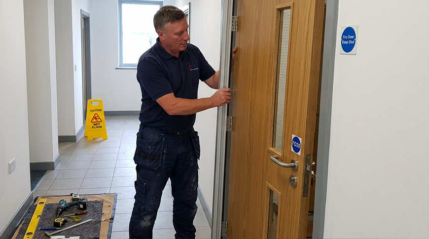 Fire door installation in Bristol
